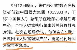 中国恒大集团员工购买理财产品情况分析